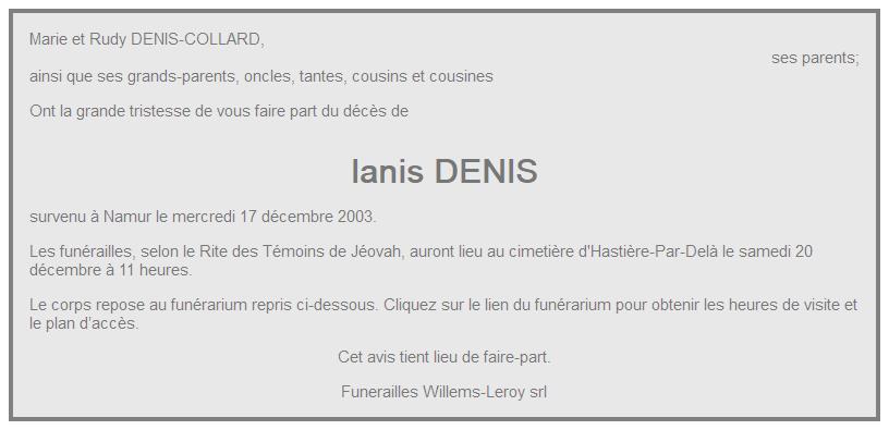 Image Annonce nécrologique