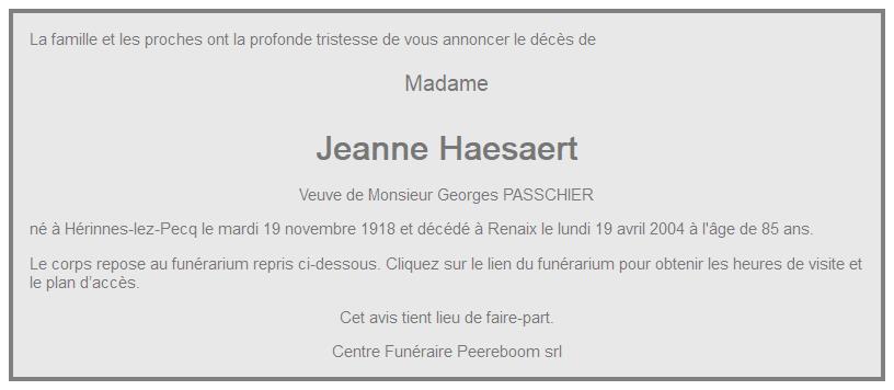 Image Annonce nécrologique