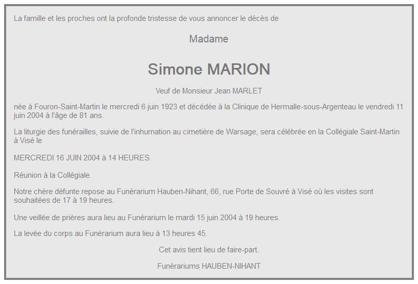 Image Annonce nécrologique