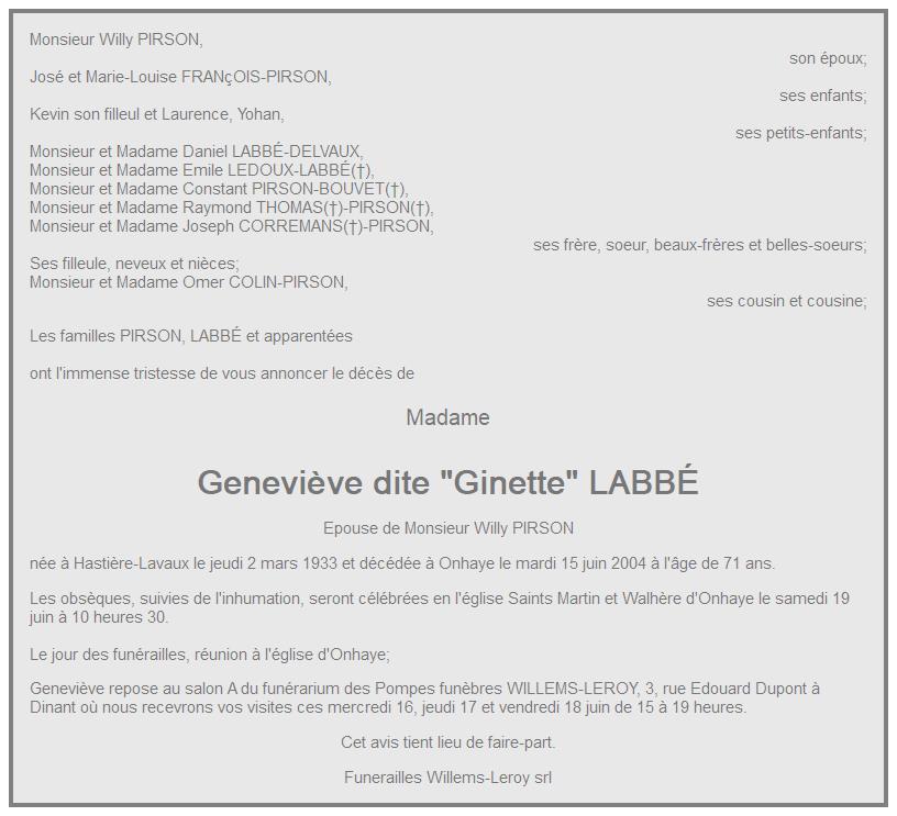 Image Annonce nécrologique