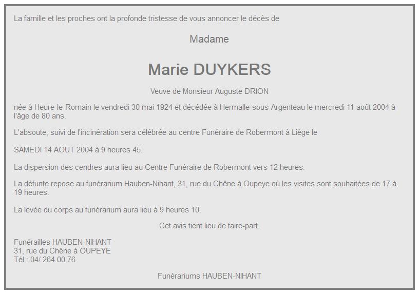 Image Annonce nécrologique