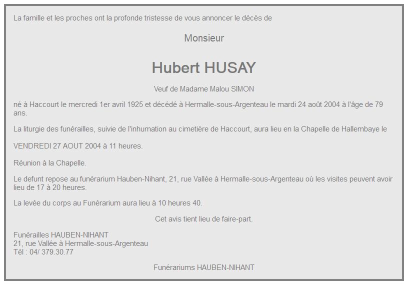 Image Annonce nécrologique