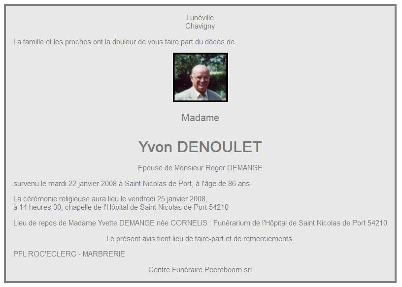 Image Annonce nécrologique
