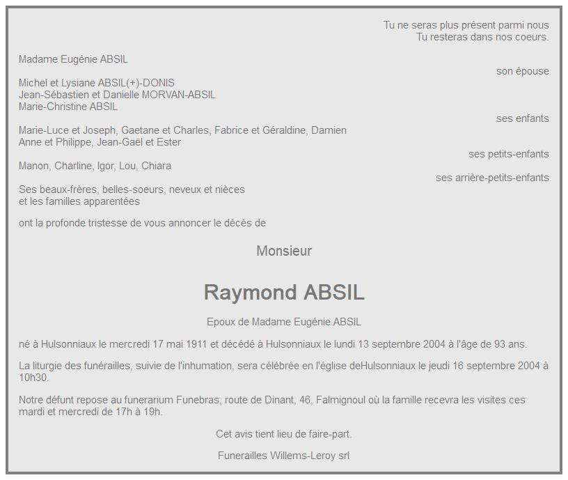 Image Annonce nécrologique