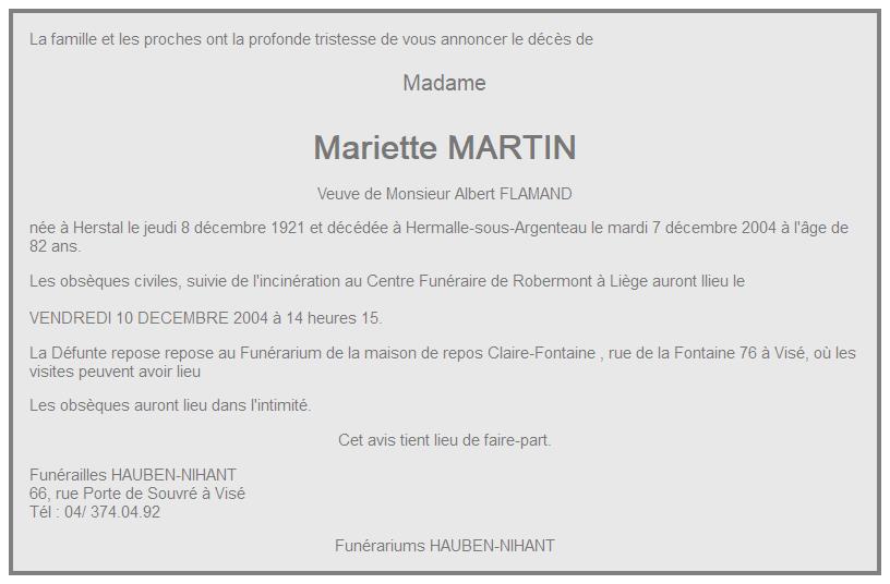 Image Annonce nécrologique