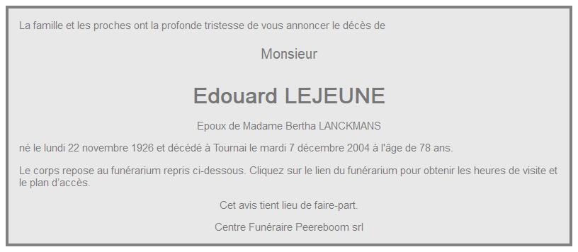 Image Annonce nécrologique