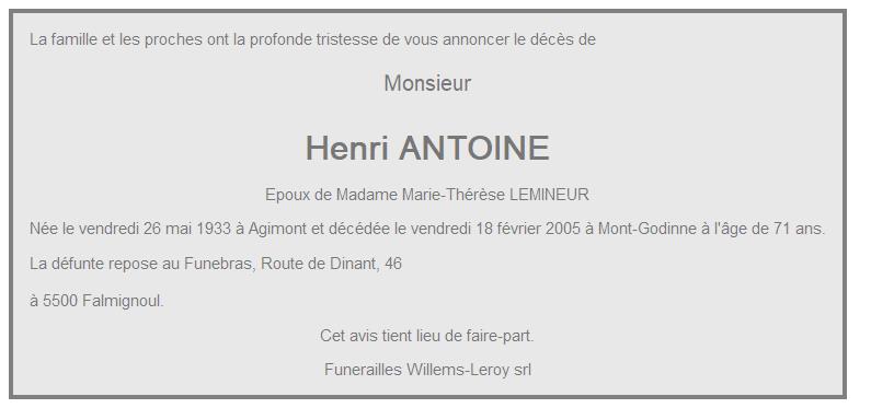 Image Annonce nécrologique