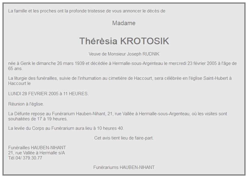 Image Annonce nécrologique
