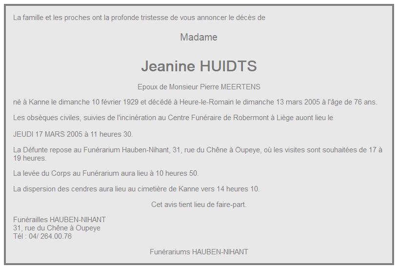 Image Annonce nécrologique