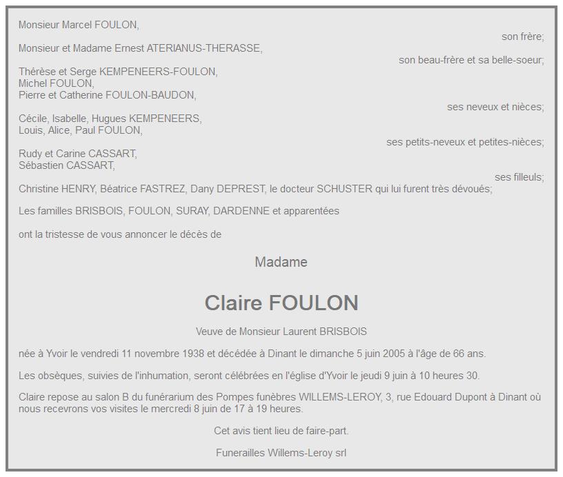 Image Annonce nécrologique