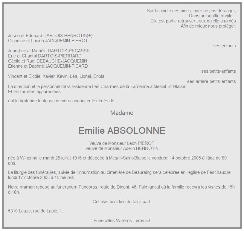 Image Annonce nécrologique