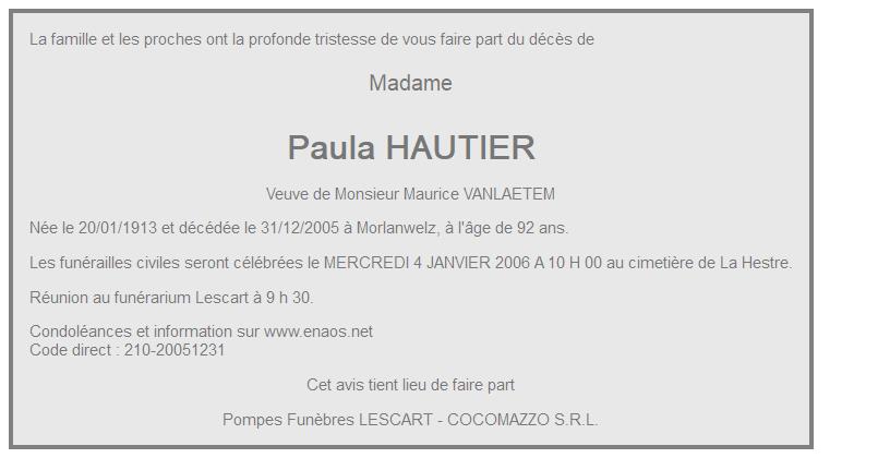Image Annonce nécrologique