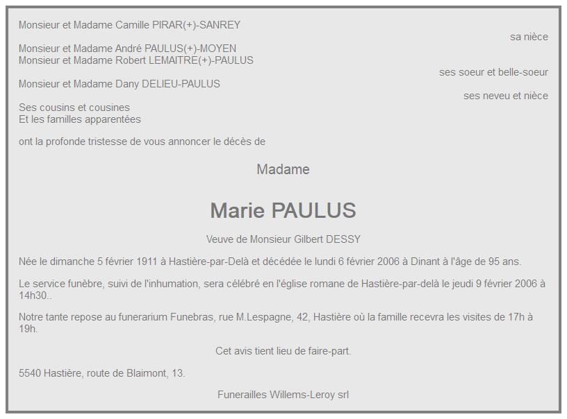 Image Annonce nécrologique