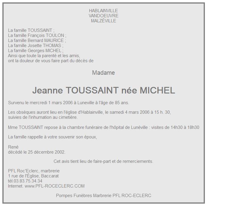 Image Annonce nécrologique