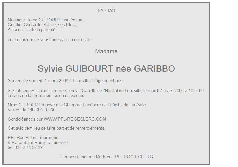 Image Annonce nécrologique