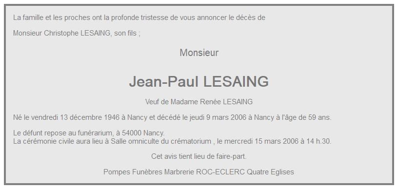Image Annonce nécrologique