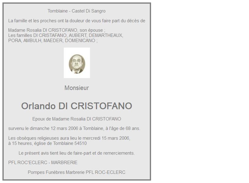 Image Annonce nécrologique