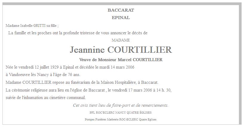 Image Annonce nécrologique