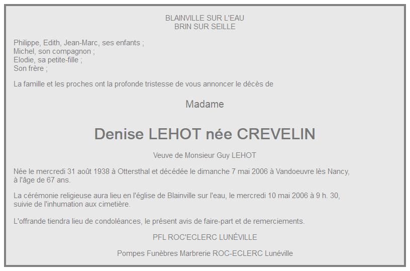Image Annonce nécrologique