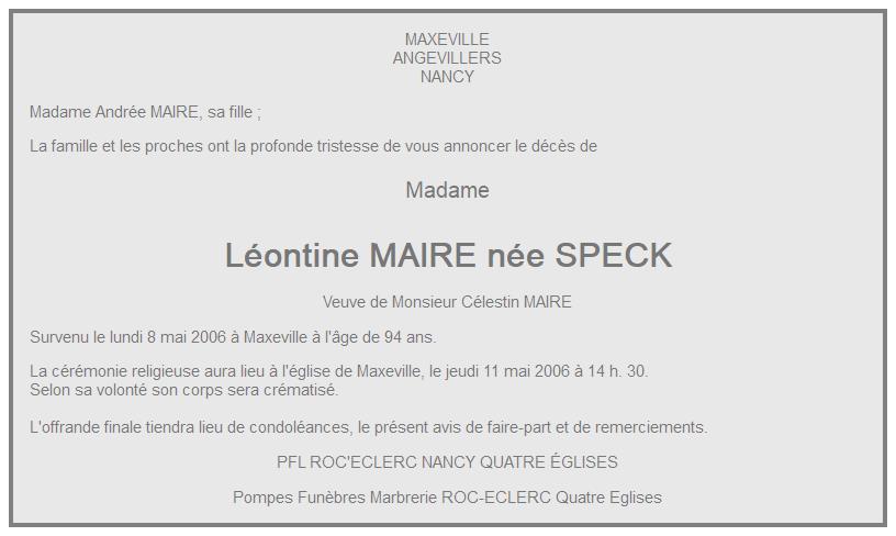 Image Annonce nécrologique