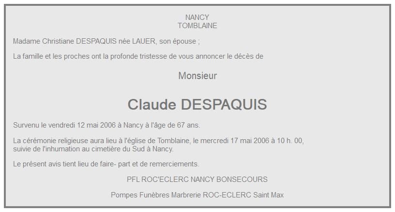 Image Annonce nécrologique