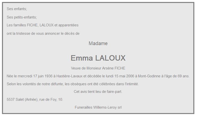 Image Annonce nécrologique