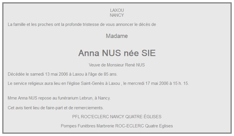 Image Annonce nécrologique