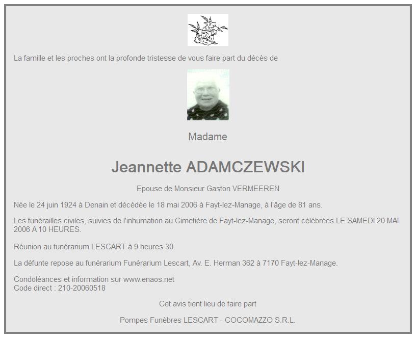 Image Annonce nécrologique