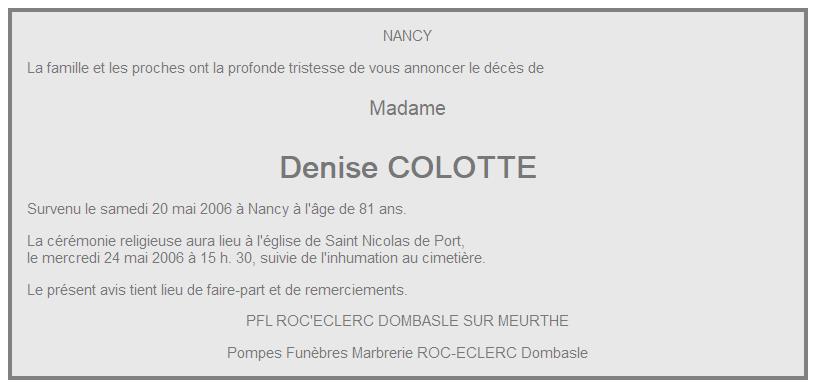 Image Annonce nécrologique