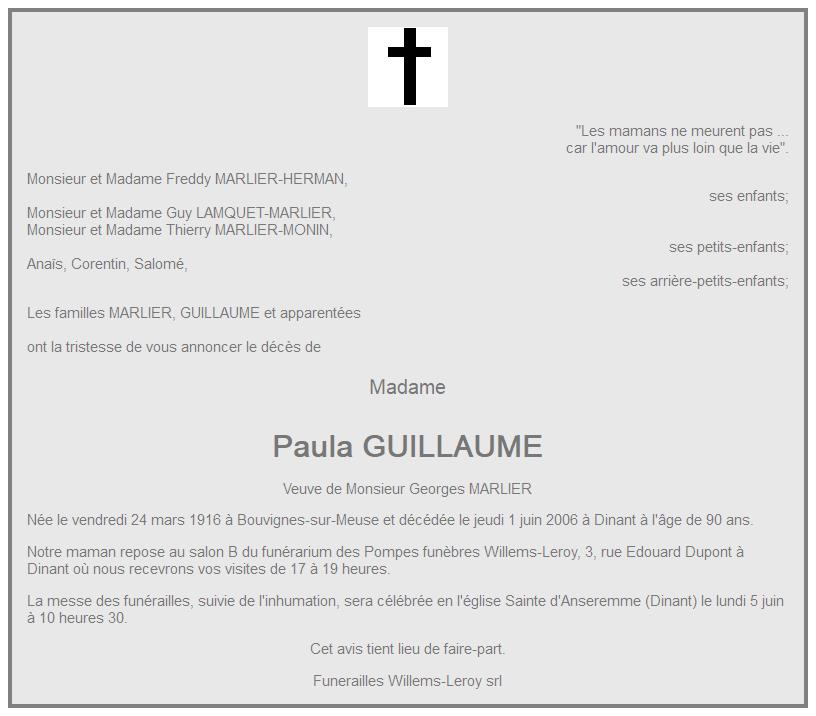 Image Annonce nécrologique