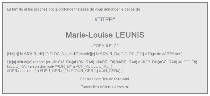 Image Annonce nécrologique