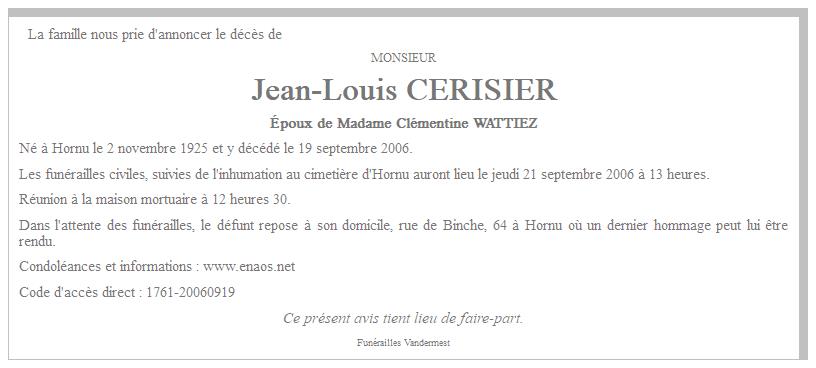 Image Annonce nécrologique