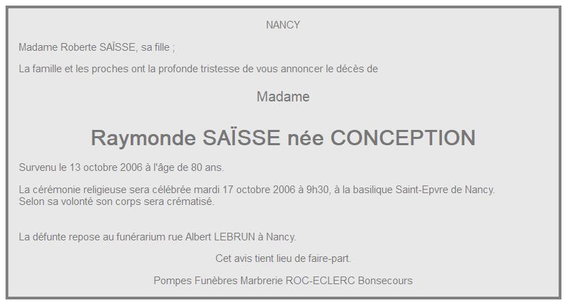 Image Annonce nécrologique