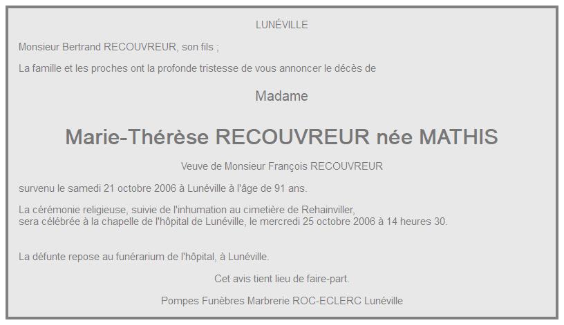 Image Annonce nécrologique