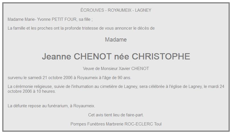 Image Annonce nécrologique