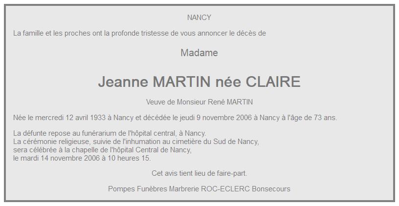 Image Annonce nécrologique