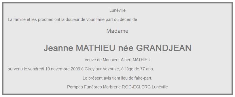 Image Annonce nécrologique