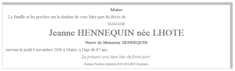 Image Annonce nécrologique