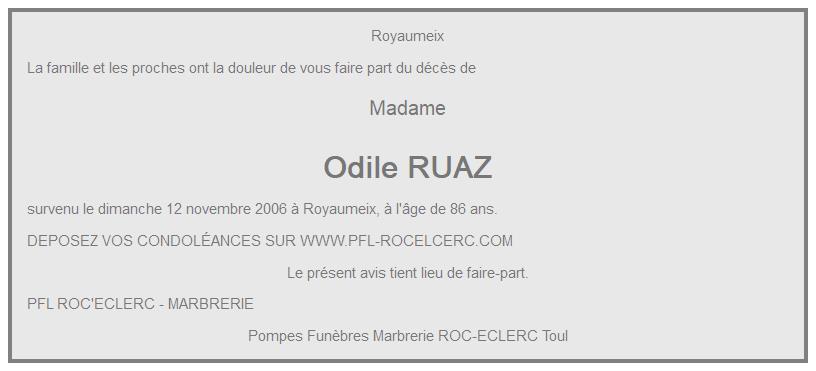 Image Annonce nécrologique