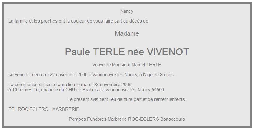 Image Annonce nécrologique