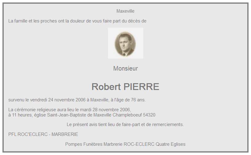 Image Annonce nécrologique
