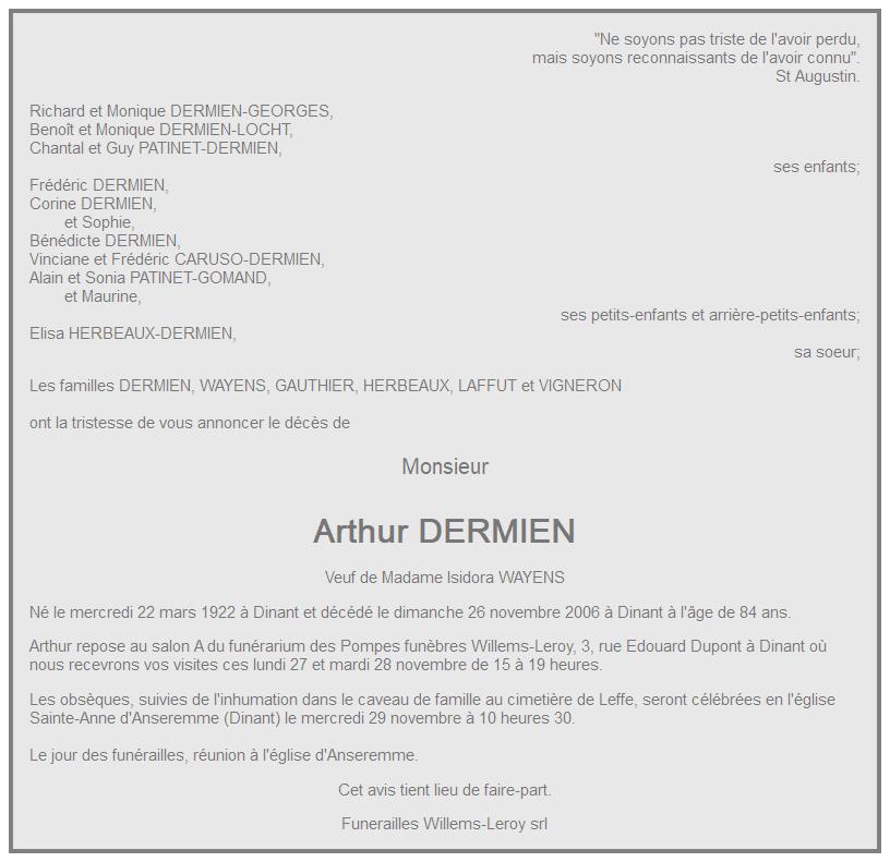 Image Annonce nécrologique