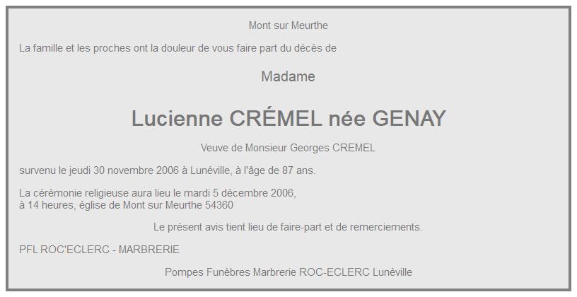 Image Annonce nécrologique