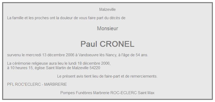 Image Annonce nécrologique