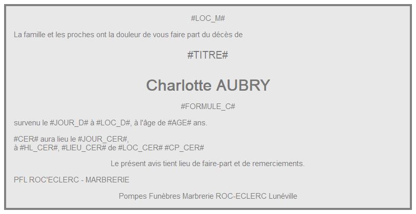 Image Annonce nécrologique