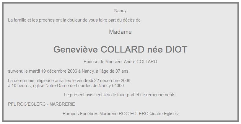 Image Annonce nécrologique