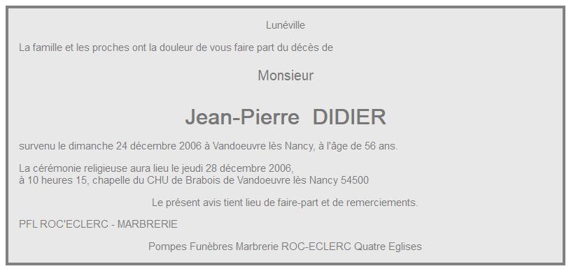 Image Annonce nécrologique