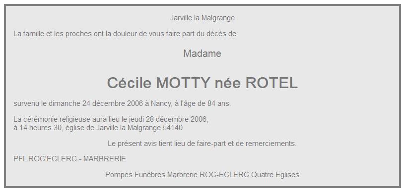Image Annonce nécrologique