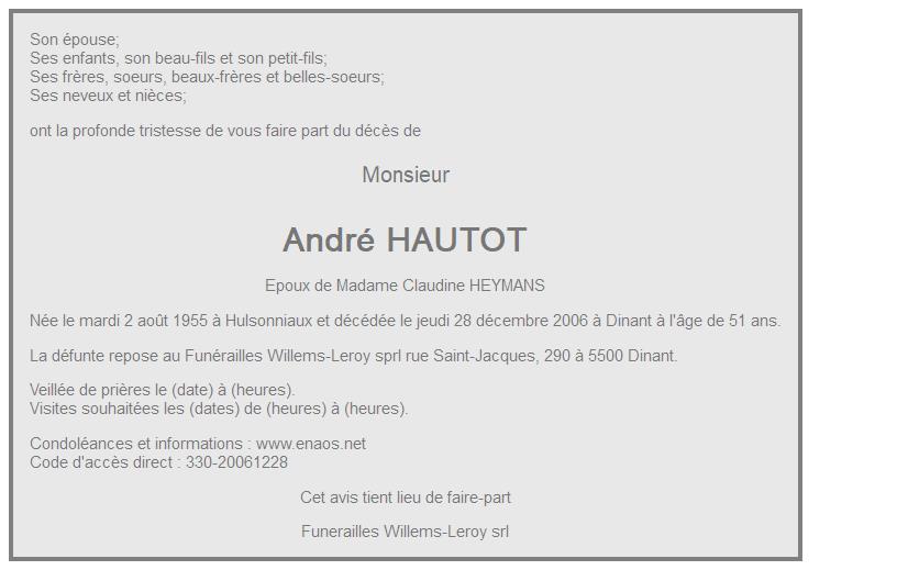 Image Annonce nécrologique