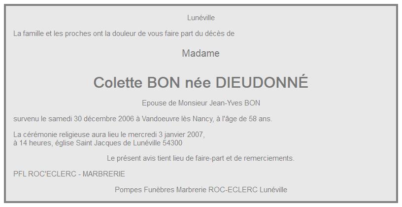 Image Annonce nécrologique